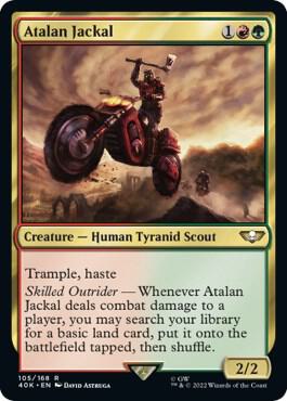 Atalan Jackal - Red/Green