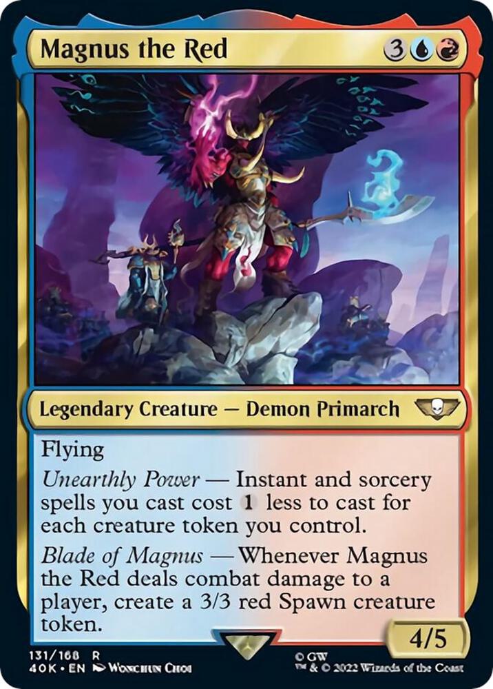 Magnus the Red - Blue/Red