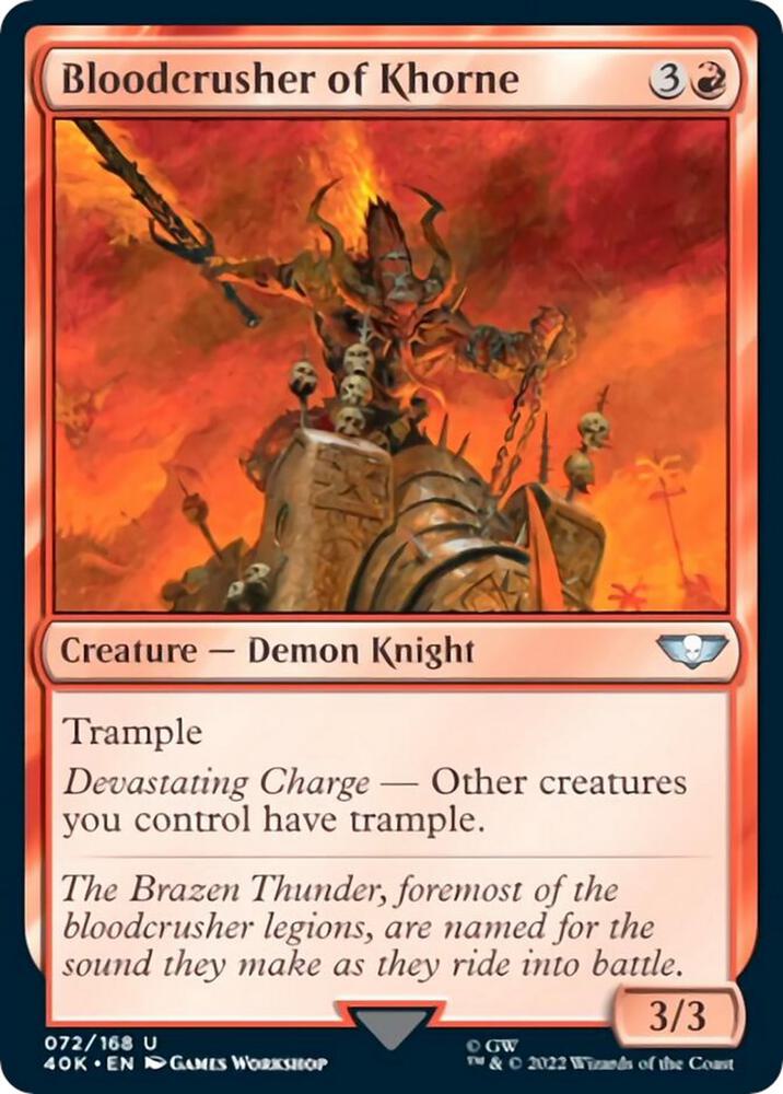 Bloodcrusher of Khorne - Red