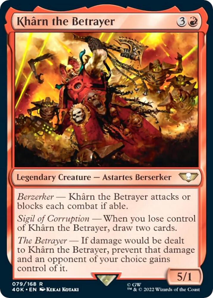 Kharn the Betrayer - Red
