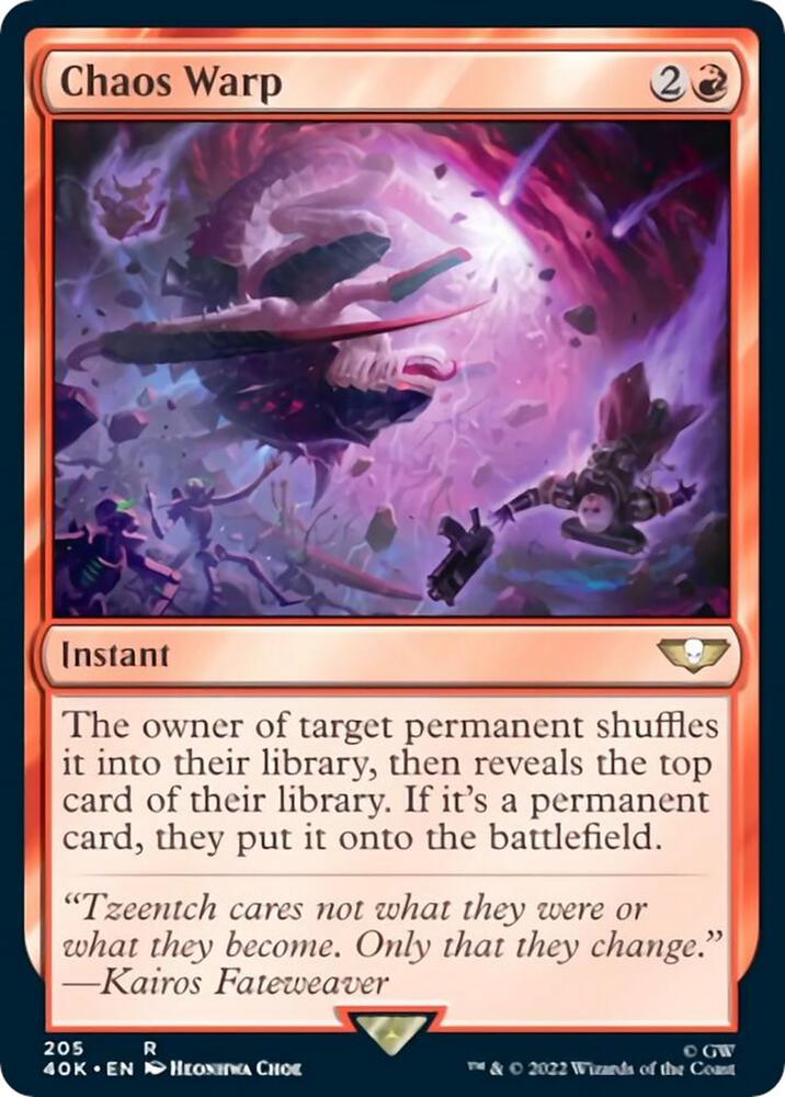 Chaos Warp - Red