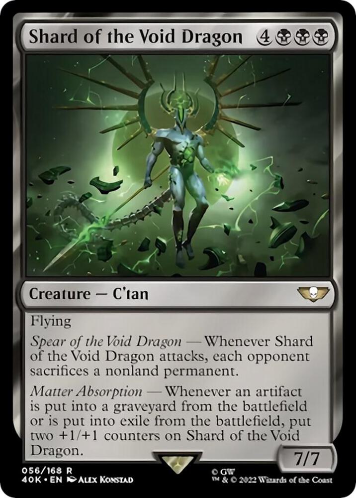 Shard of the Void Dragon - Black