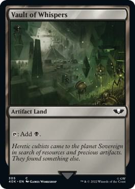 Vault of Whispers - Land / Artifact