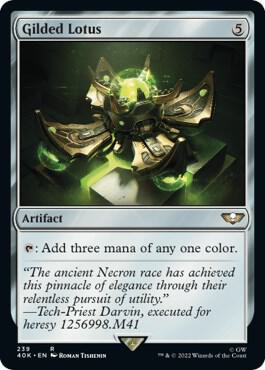 Gilded Lotus - Artifact