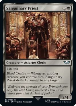 Sanguinary Priest - Black