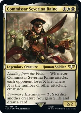 Commissar Severina Raine - White/Black