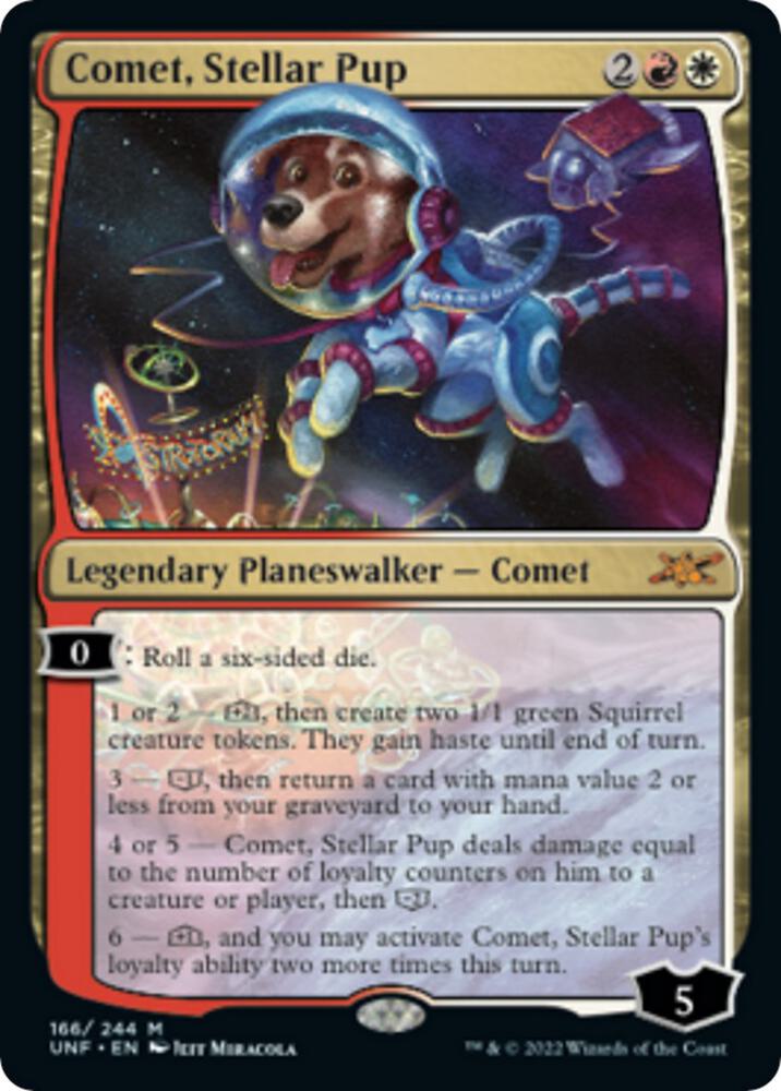 Comet, Stellar Pup - Red / White