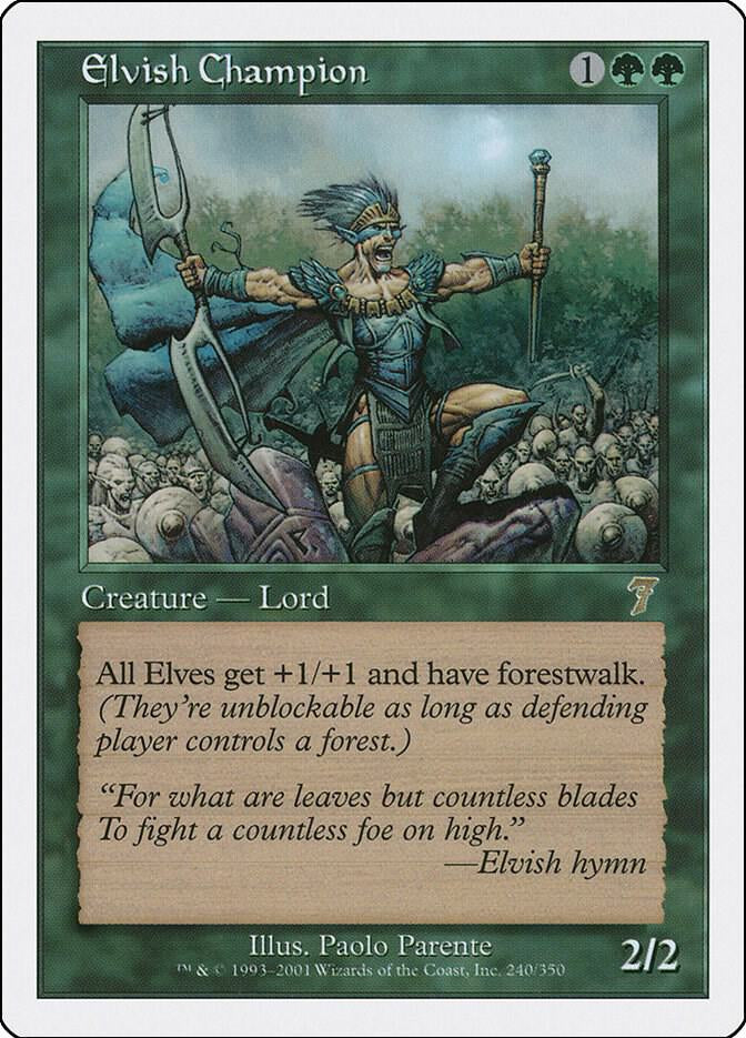 Elvish Champion - Green