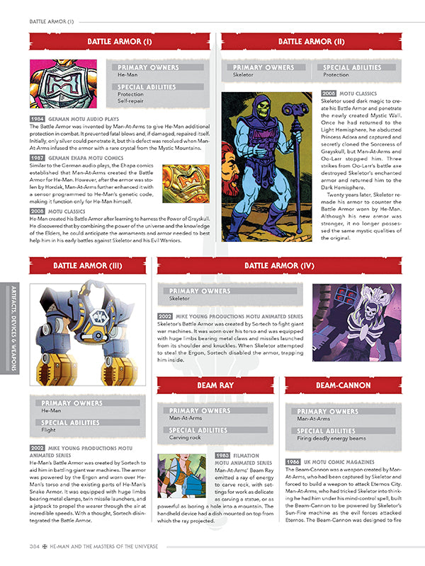 He-Man and the Masters of the Universe: A Character Guide and World Compendium