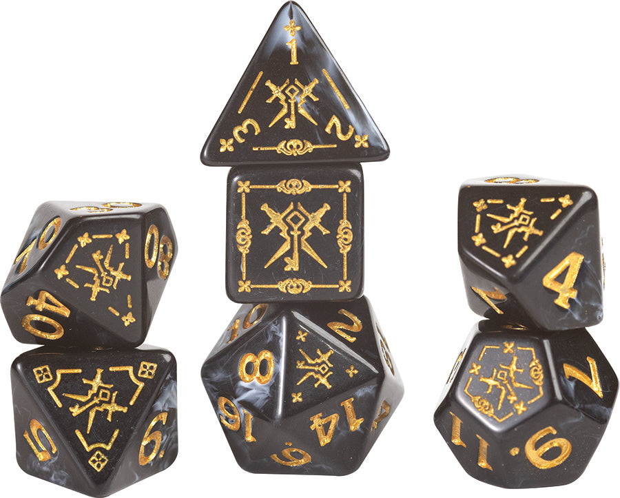 Dungeons & Dragons: Adventure Dice - Rogue Black