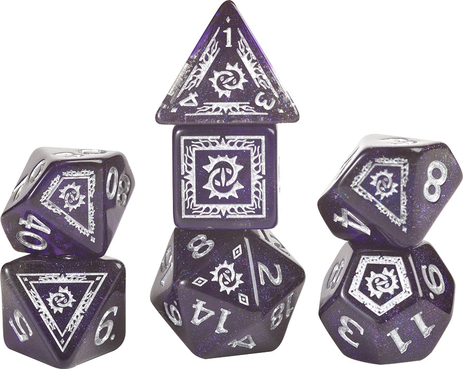 Dungeons & Dragons: Adventure Dice - Warlock Purple