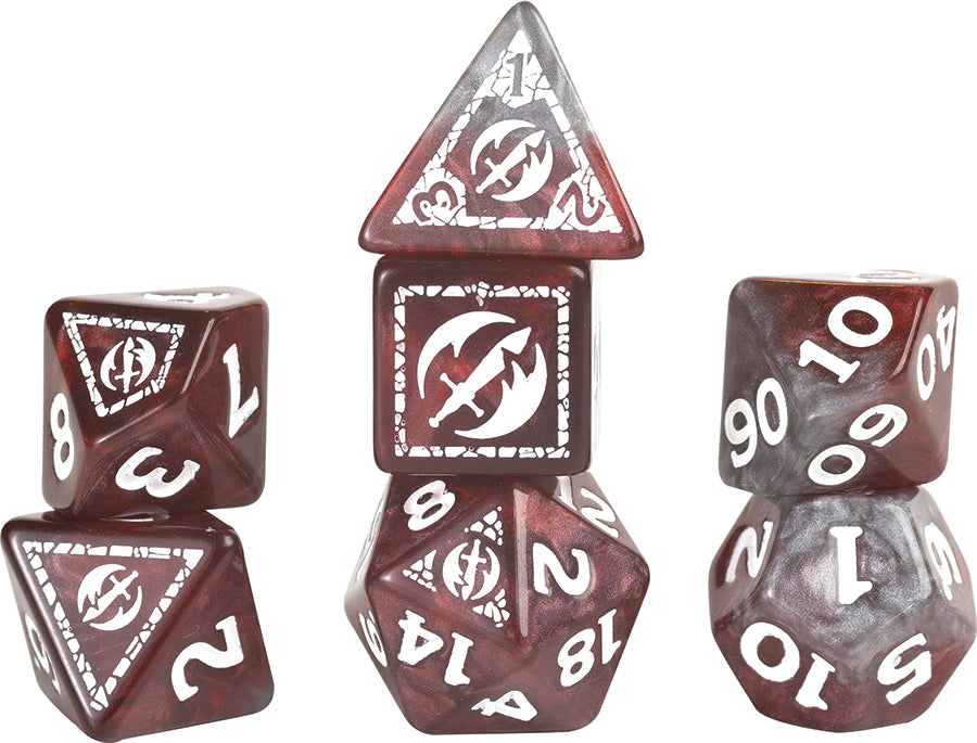 Dungeons & Dragons: Adventure Dice - Fighter Red