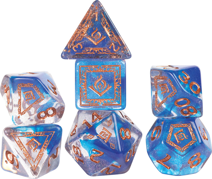 Dungeons & Dragons: Adventure Dice - Wizard Blue
