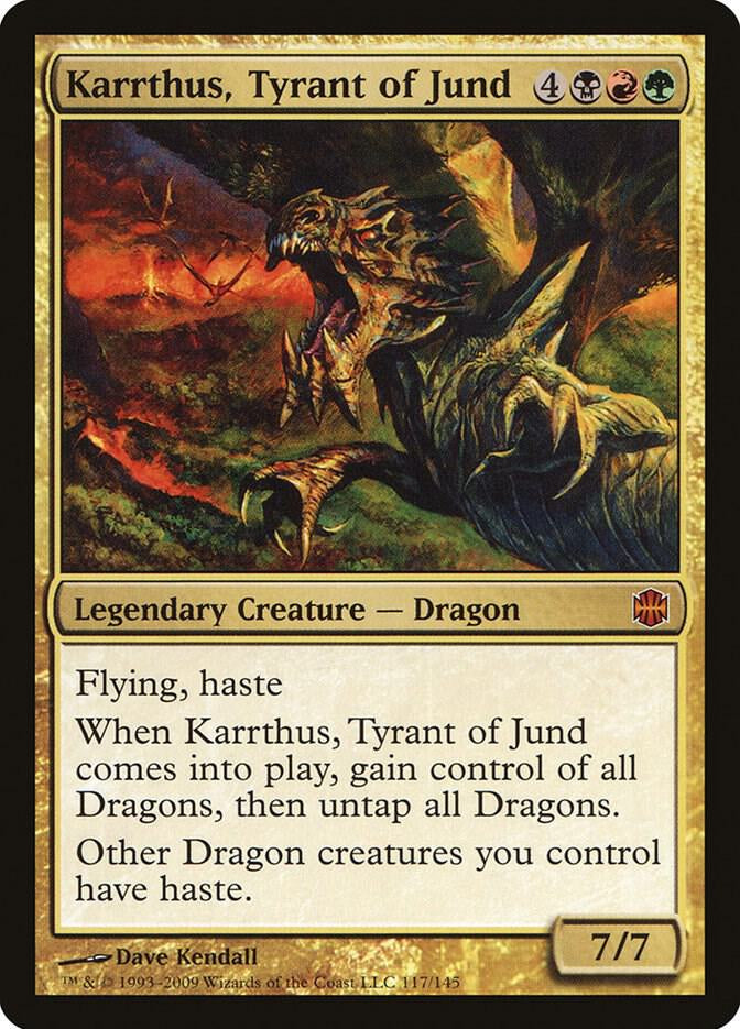 Karrthus, Tyrant of Jund - Black/Red/Green