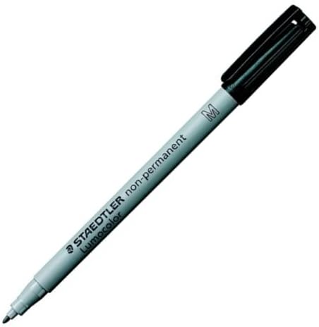 Staedtler Lumocolor Marker Pen Non-Permanent Medium 0.8mm Line Black