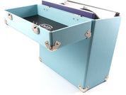 GPO Retro 12" Vinyl Record Case 35 Count Capacity with Removable Lid - Blue