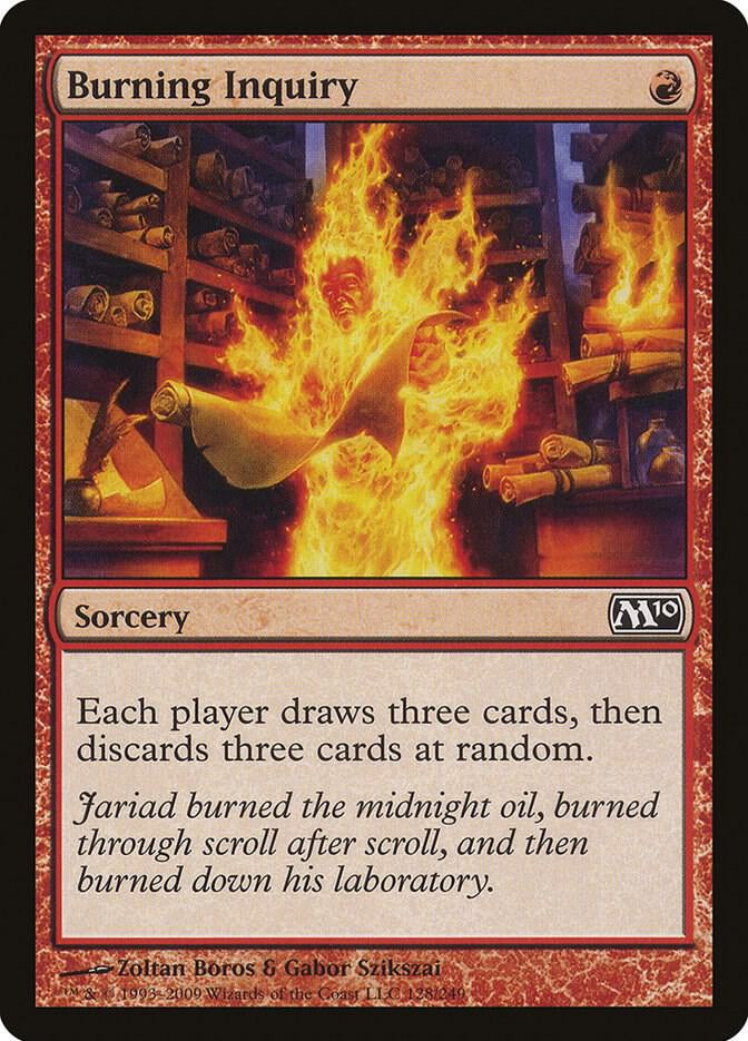Burning Inquiry - Red
