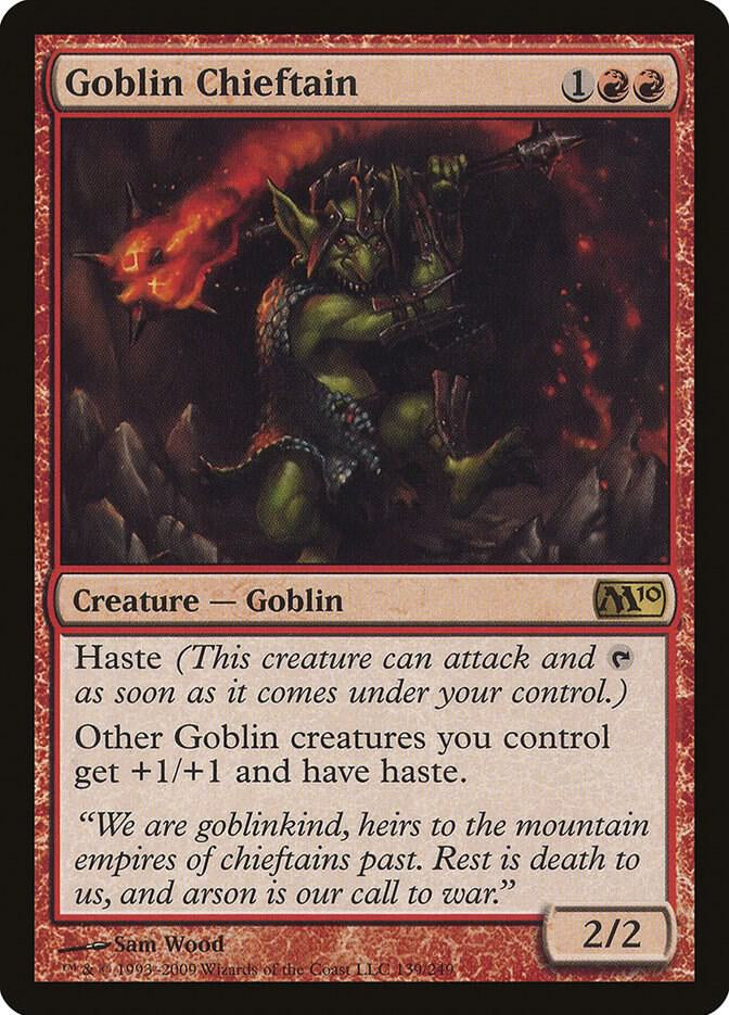 Goblin Chieftain - Red