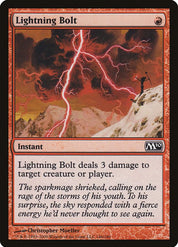 Lightning Bolt - Red
