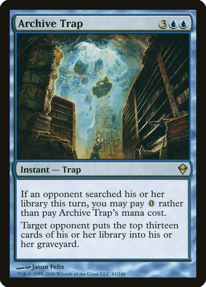 Archive Trap - Blue
