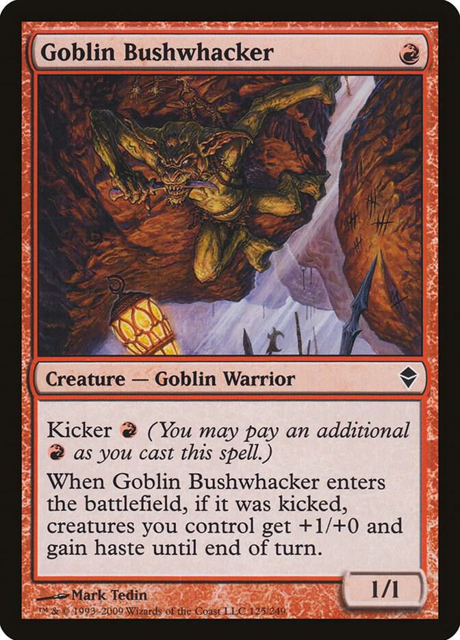 Goblin Bushwhacker - Red
