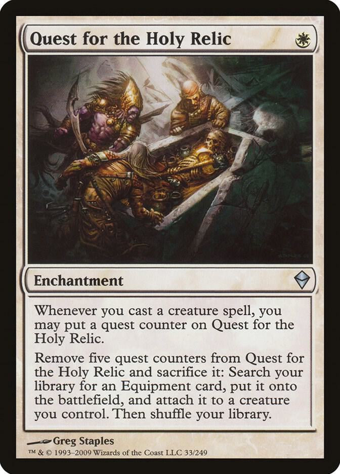 Quest for the Holy Relic - White
