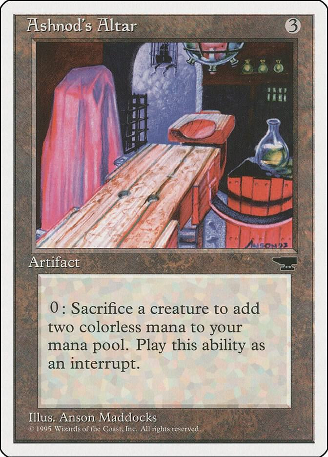Ashnod's Altar - Artifact - Staple