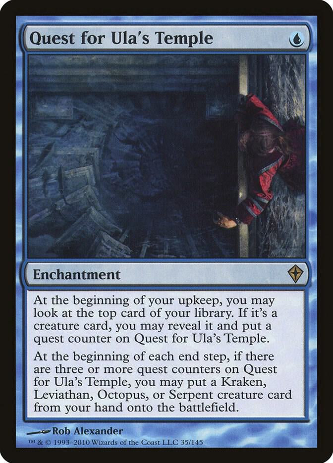 Quest for Ula's Temple - Blue