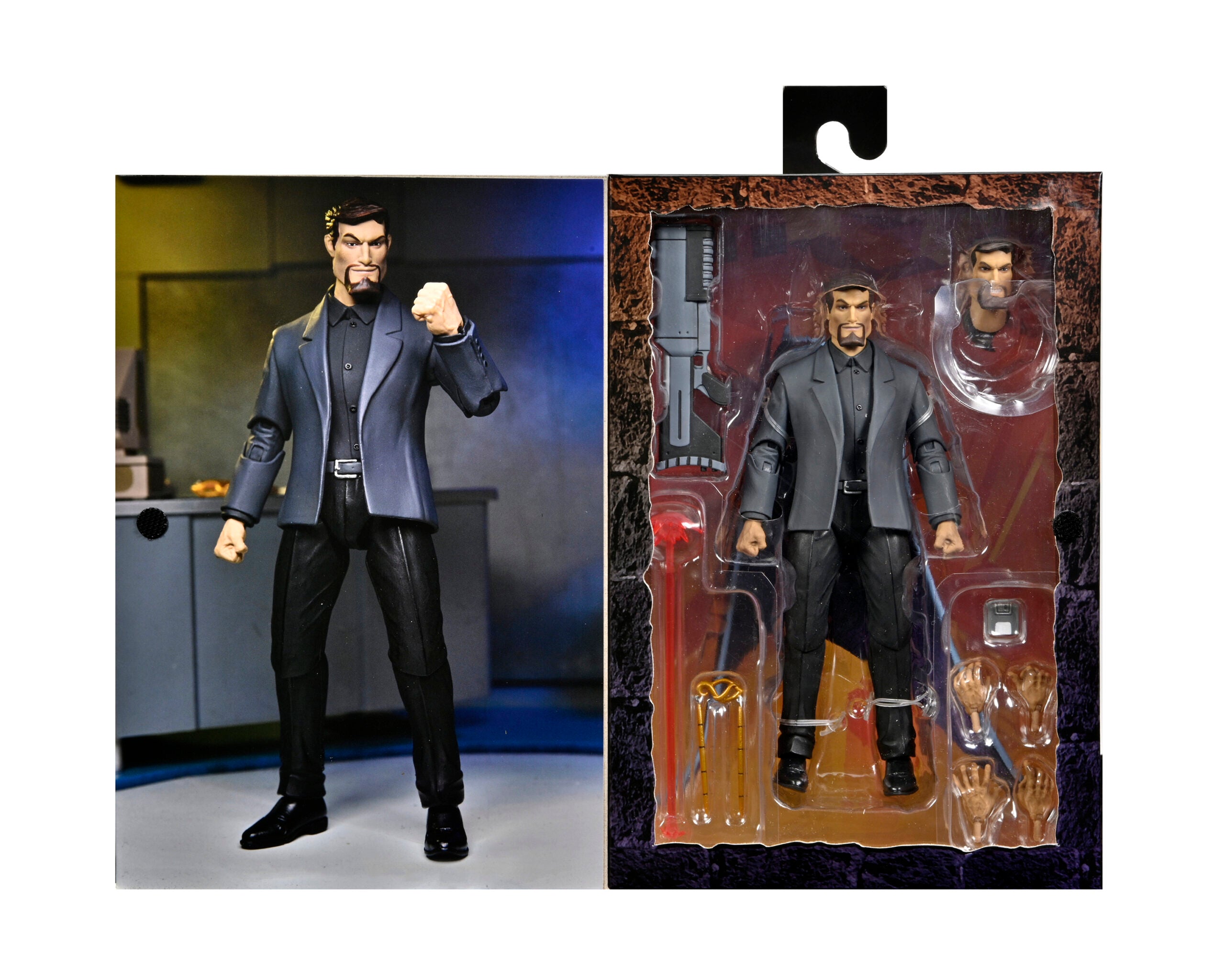 NECA Gargoyles - 7” Scale Action Figure – Ultimate David Xanatos
