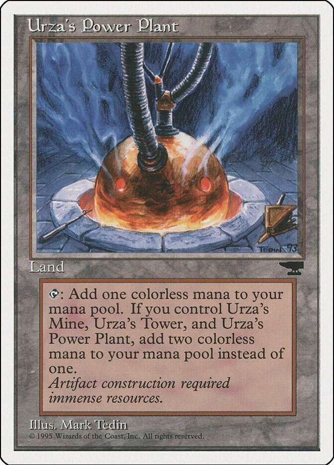 Urza's Power Plant - Land