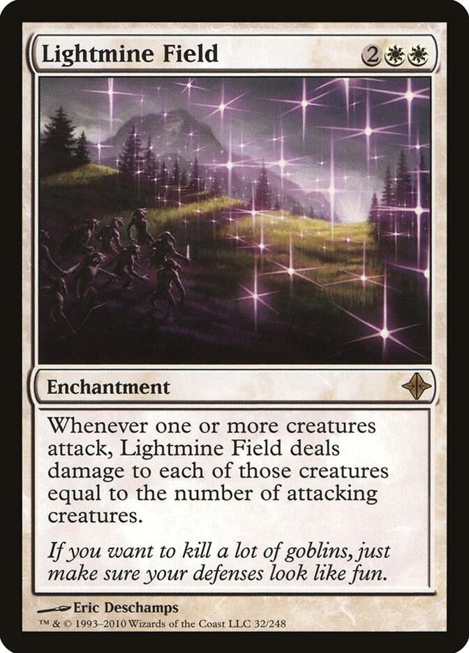 Lightmine Field - White