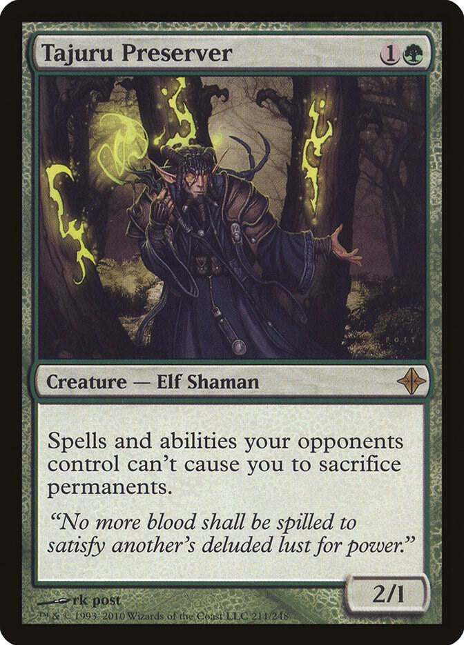 Tajuru Preserver - Green