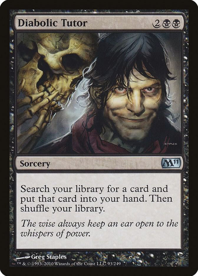 Diabolic Tutor - Black - Staple