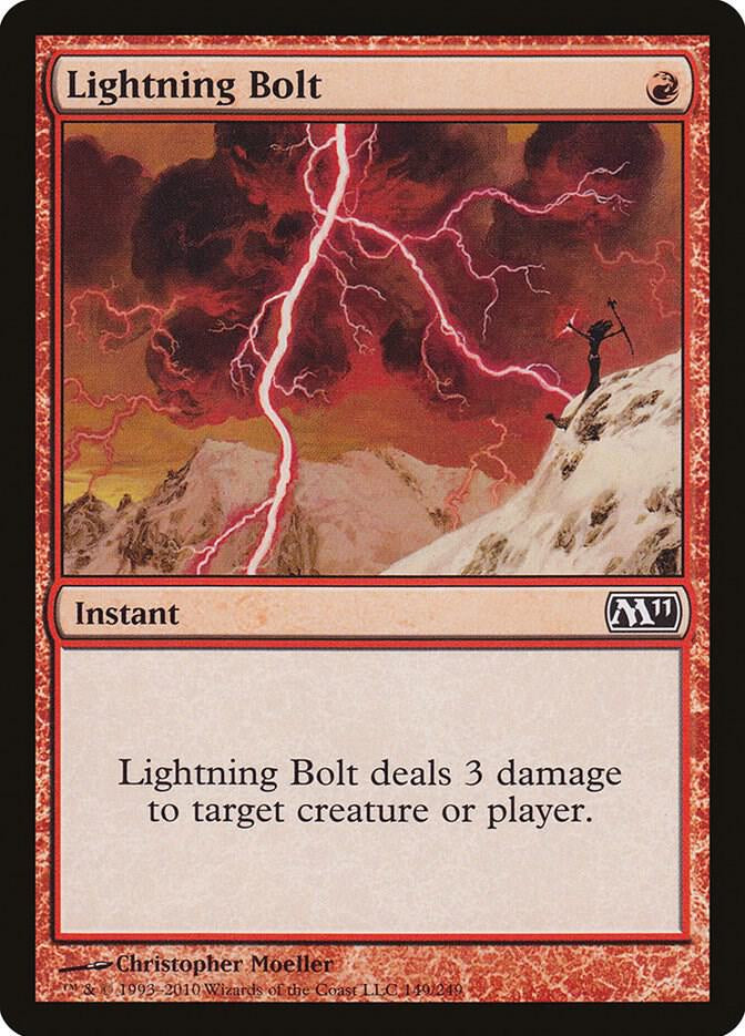 Lightning Bolt - Red
