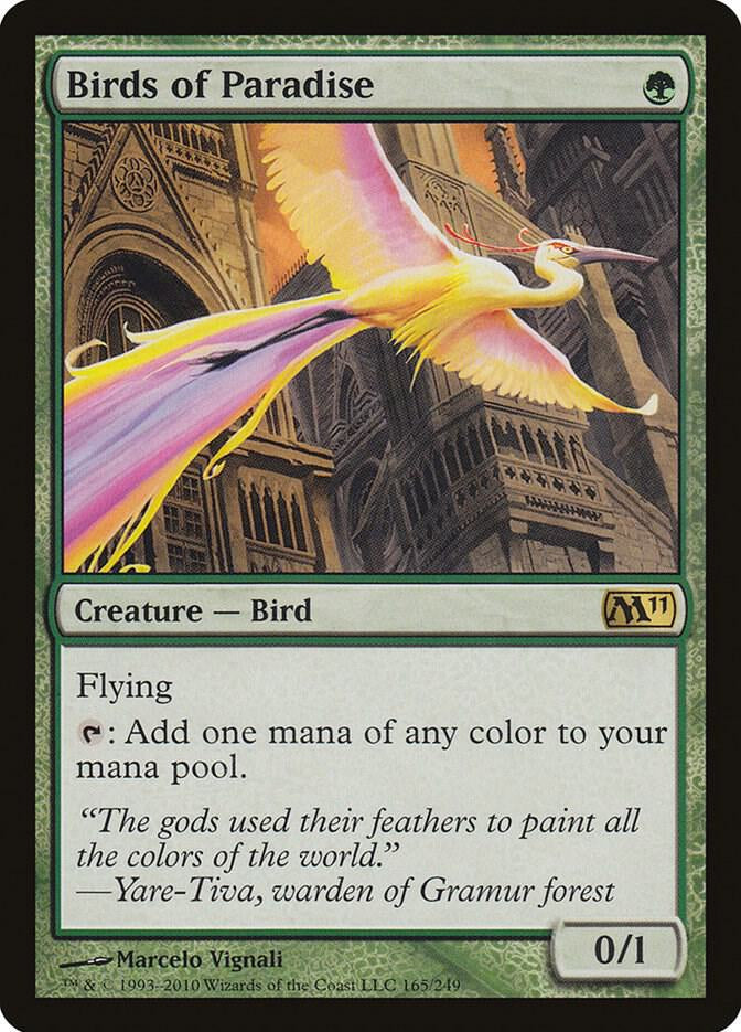 Birds of Paradise - Green