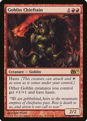 Goblin Chieftain - Red
