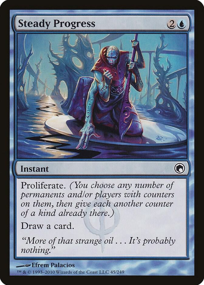 Steady Progress - Blue