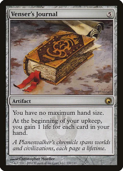 Venser's Journal - Artifact