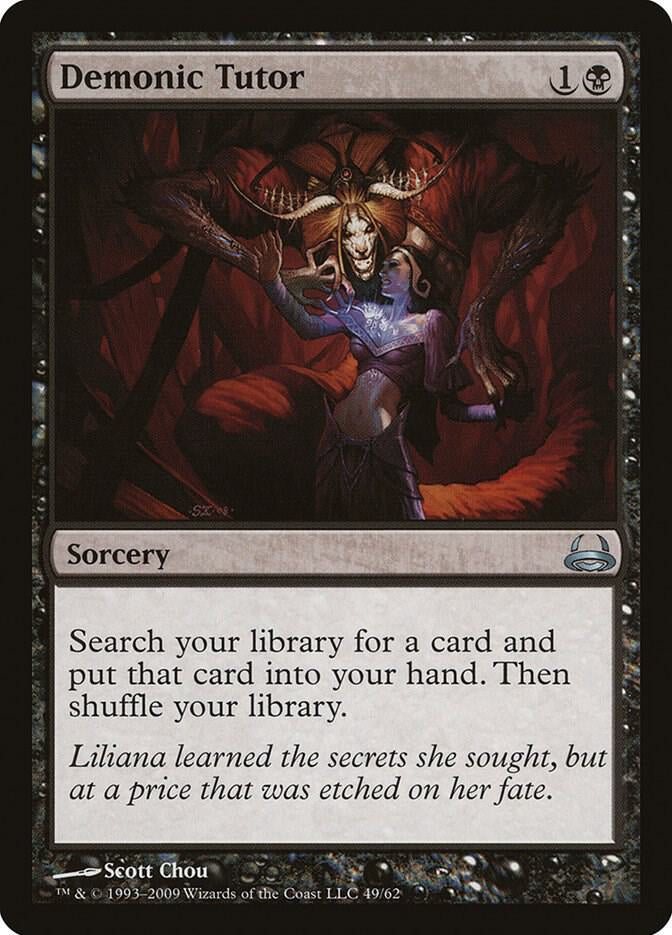 Demonic Tutor - Black