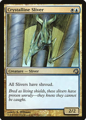 Crystalline Sliver - White/Blue