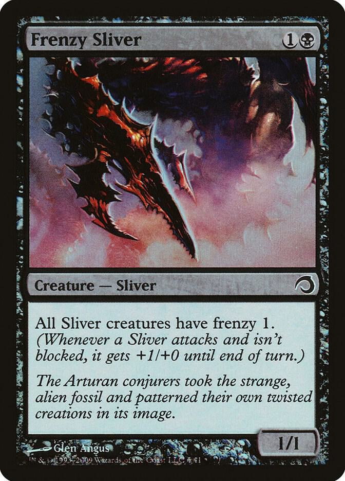 Frenzy Sliver - Black