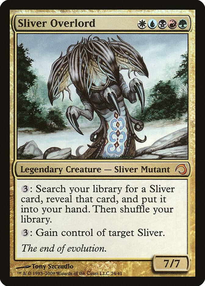 Sliver  Overlord- Sliver - White/Blue/Black/Red/Green