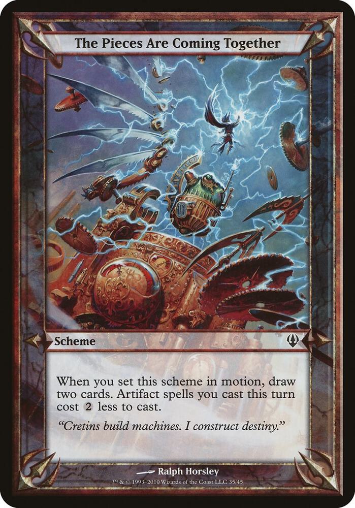 The Pieces Are Coming Together- (Archenemy) - Oversize Cards (OVER)