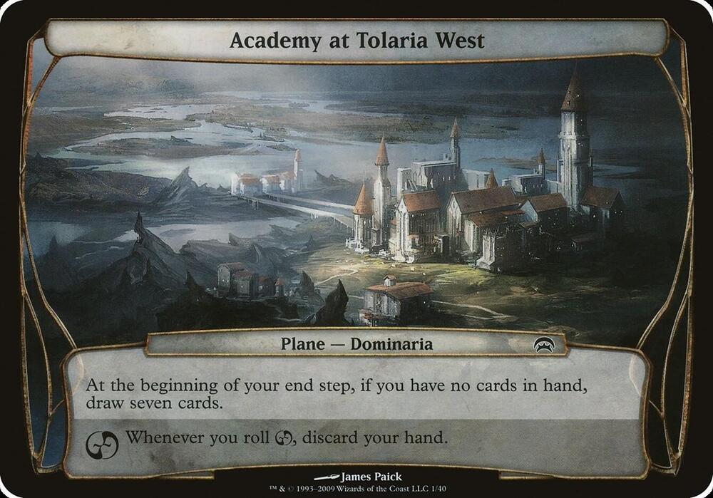Academy at Tolaria West - (Planechase) - Oversize Cards (OVER)