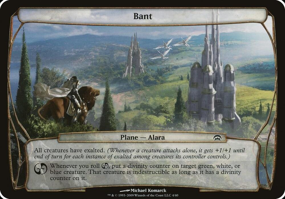 Bant (Planechase) - Oversize Cards (OVER)