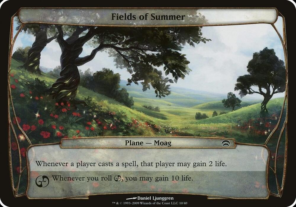 Fields of Summer (Planechase) - Oversize Cards (OVER)