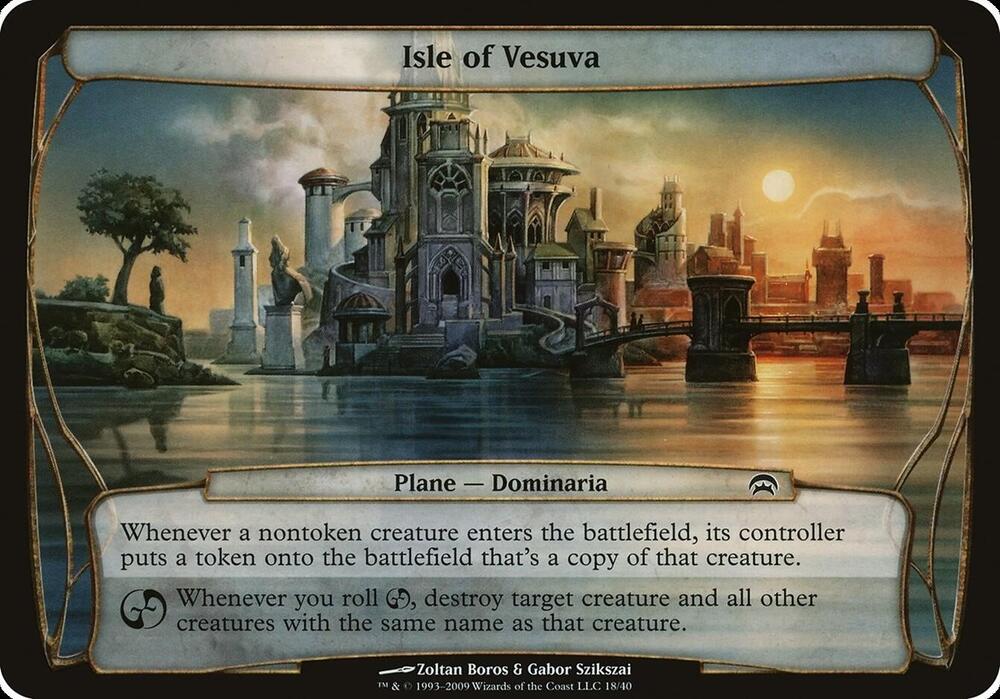 Isle of Vesuva (Planechase) - Oversize Cards (OVER)