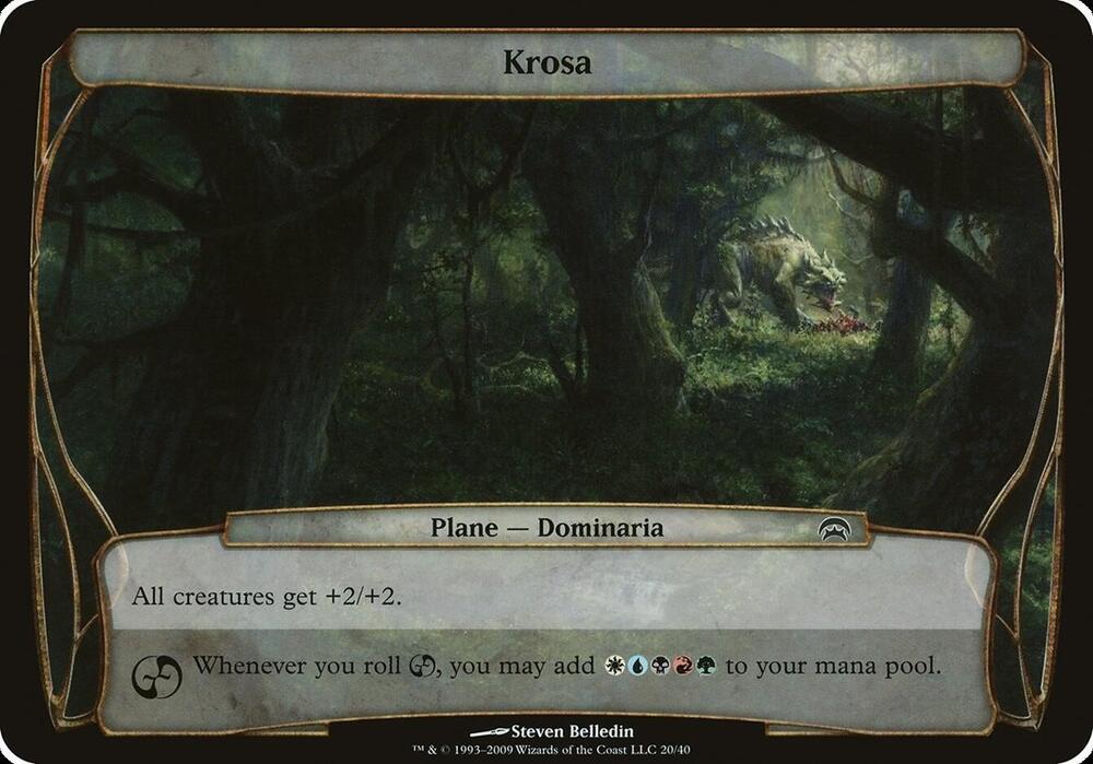 Krosa (Planechase) - Oversize Cards (OVER)