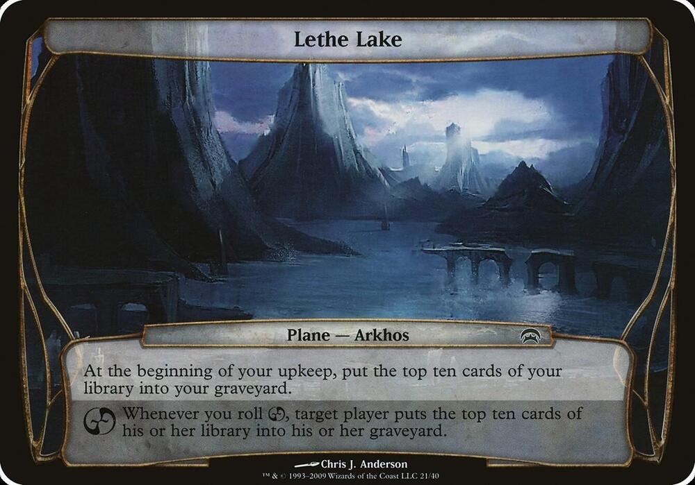 Lethe Lake (Planechase) - Oversize Cards (OVER)