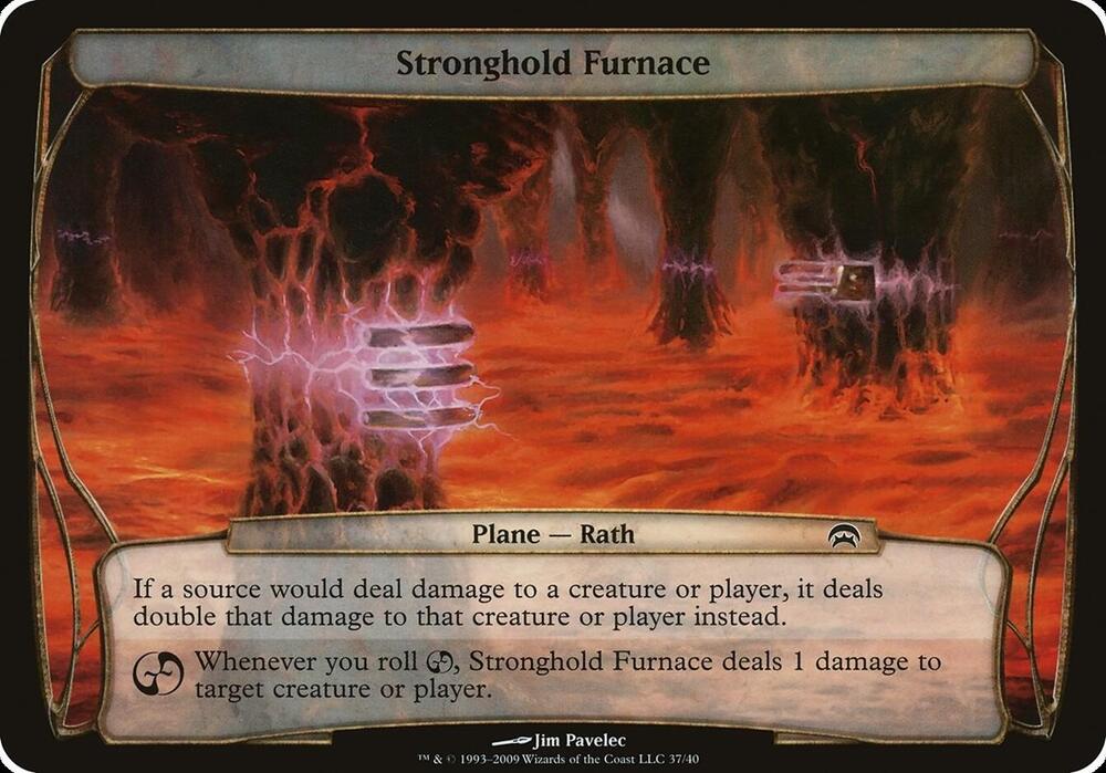 Stronghold Furnace (Planechase) - Oversize Cards (OVER)
